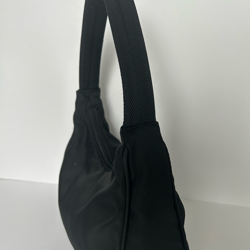 Authentic Prada Black Nylon Hobo Bag - Picture 9 of 12